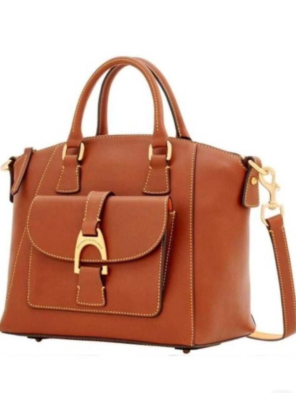 Dooney & Bourke Naomi Satchel Tan